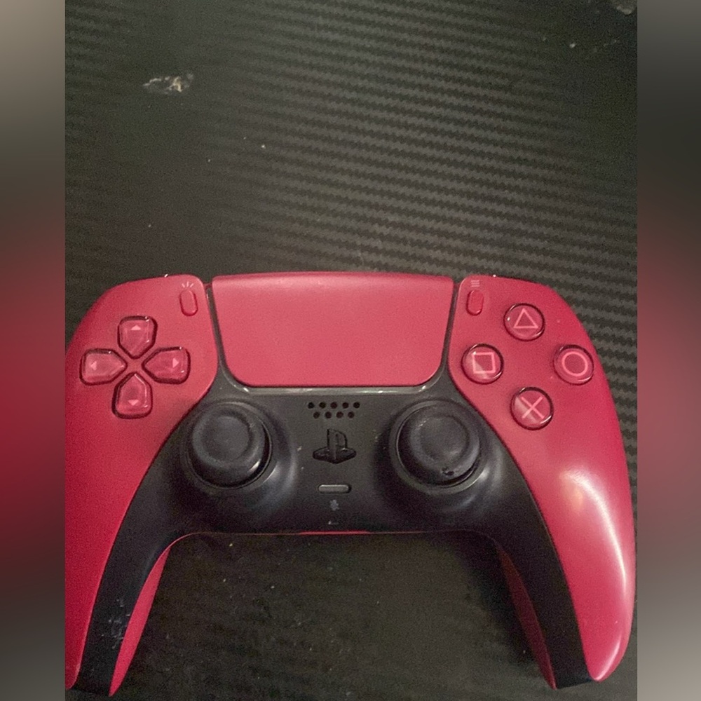 Red Wireless Game Controller